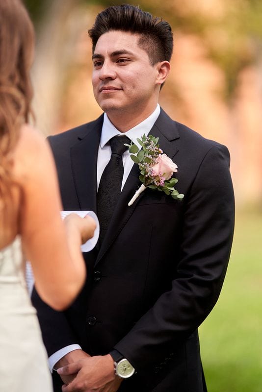Meryl + Augustin wedding — first look + vows