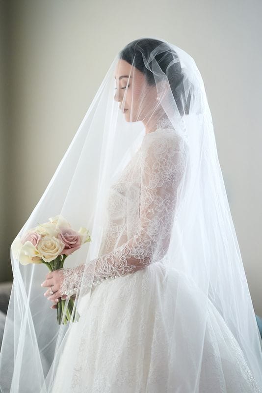 Noelle + Richie wedding — bride + groom