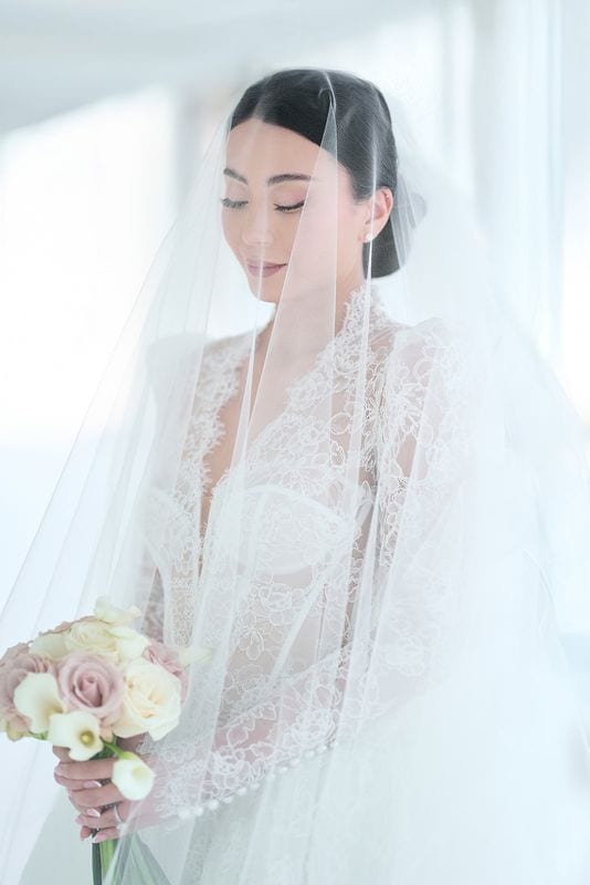 Noelle + Richie wedding — bride + groom