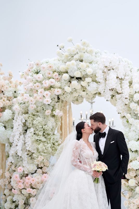 Noelle + Richie wedding — bride + groom