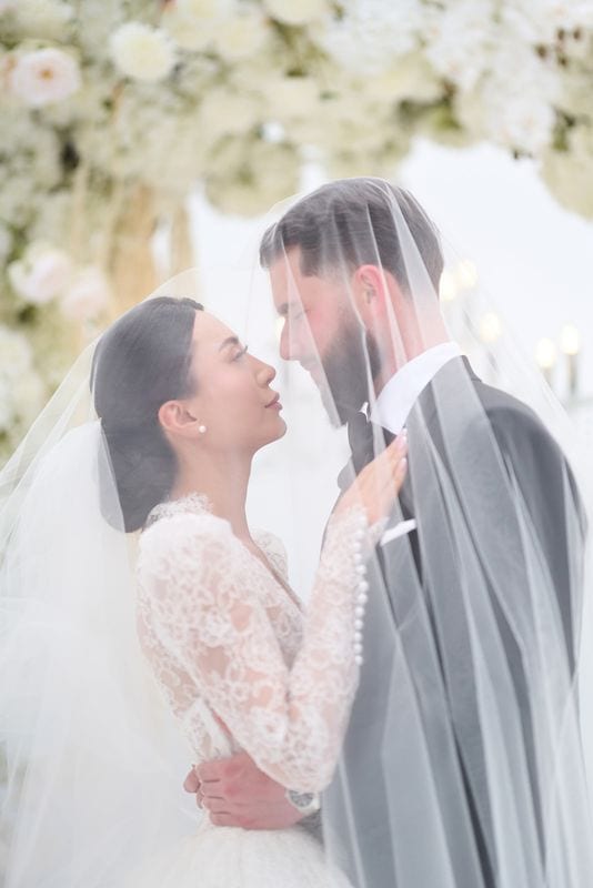 Noelle + Richie wedding — bride + groom