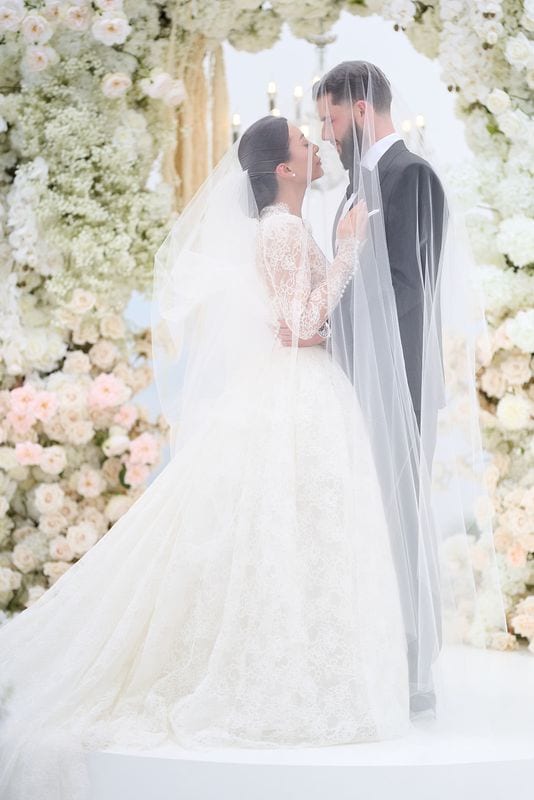 Noelle + Richie wedding — bride + groom