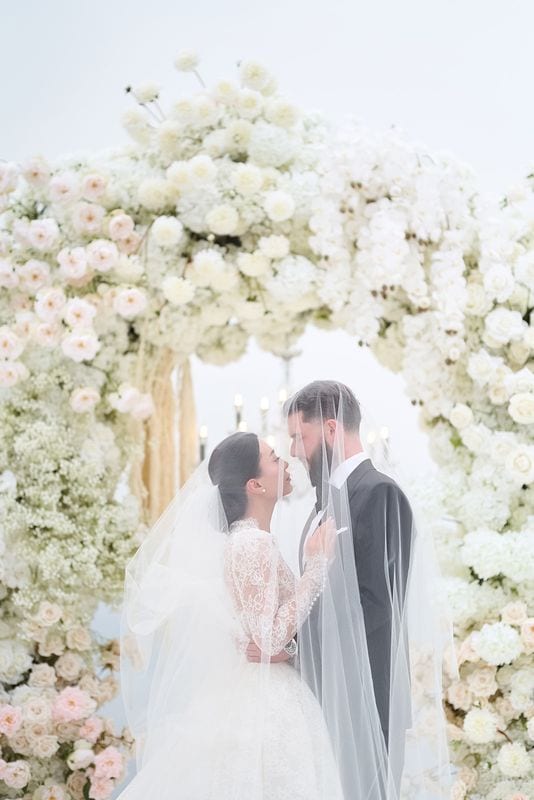 Noelle + Richie wedding — bride + groom
