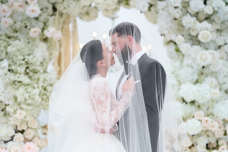 Noelle + Richie wedding — bride + groom