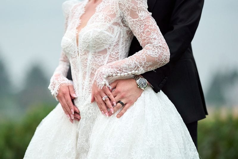 Noelle + Richie wedding — bride + groom