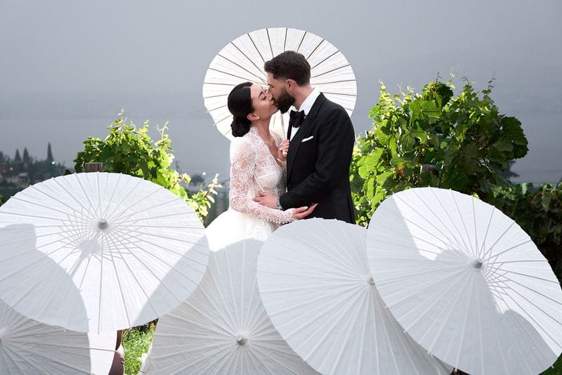 Noelle + Richie wedding portrait