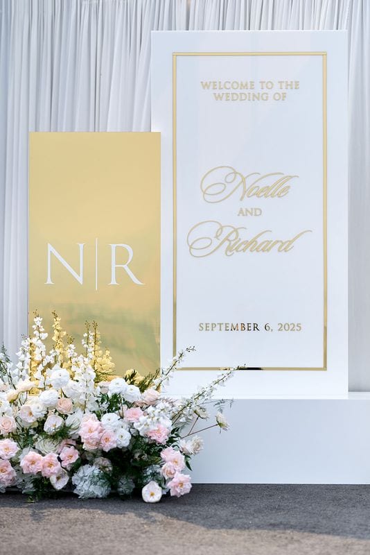 Noelle + Richie wedding — details