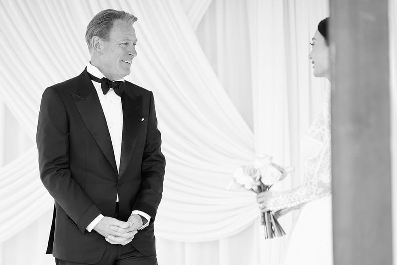 Noelle + Richie wedding — first looks