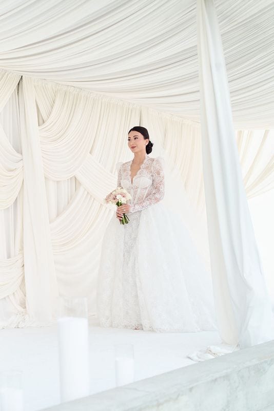 Noelle + Richie wedding — first looks