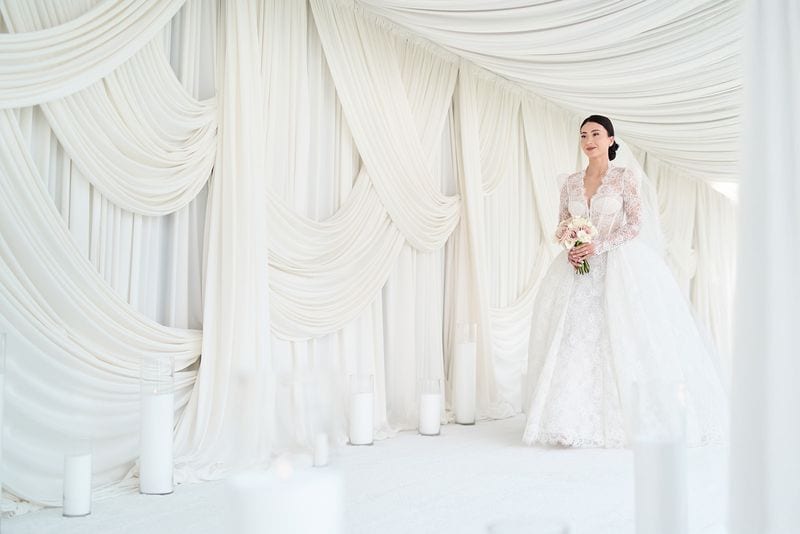 Noelle + Richie wedding — first looks