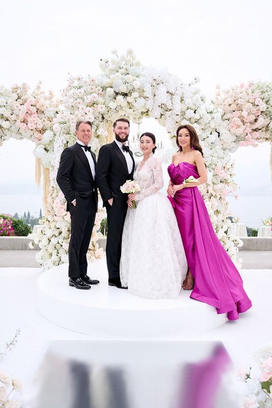 Noelle + Richie wedding — formals