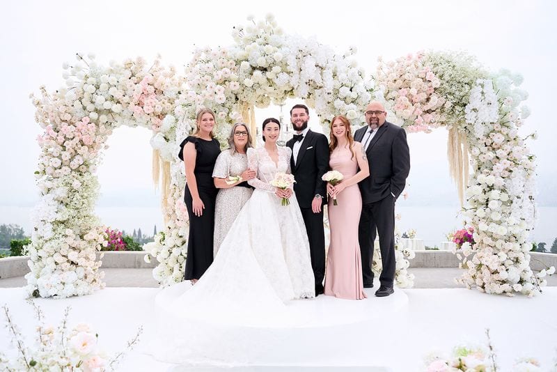 Noelle + Richie wedding — formals