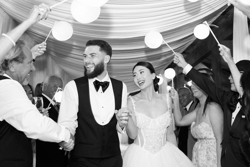 Noelle + Richie wedding — getaway