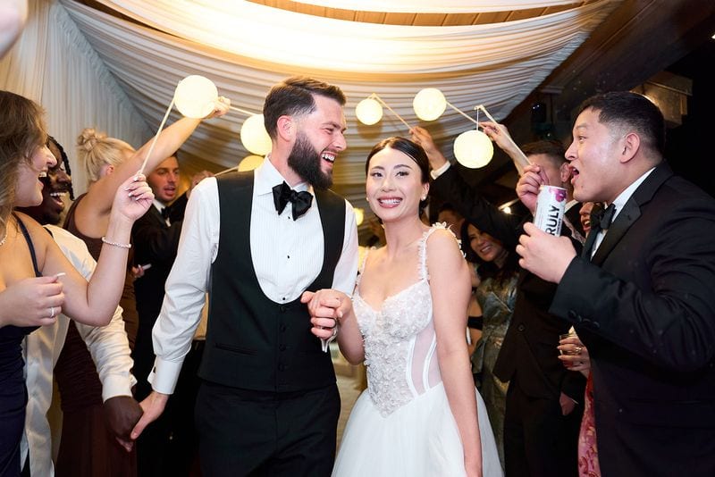Noelle + Richie wedding — getaway