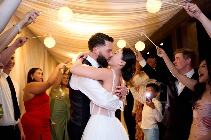 Noelle + Richie wedding — getaway