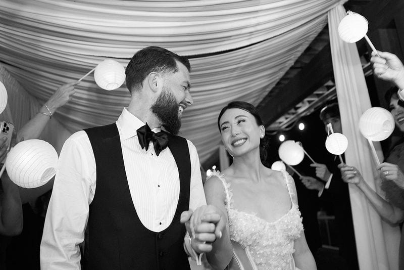 Noelle + Richie wedding — getaway