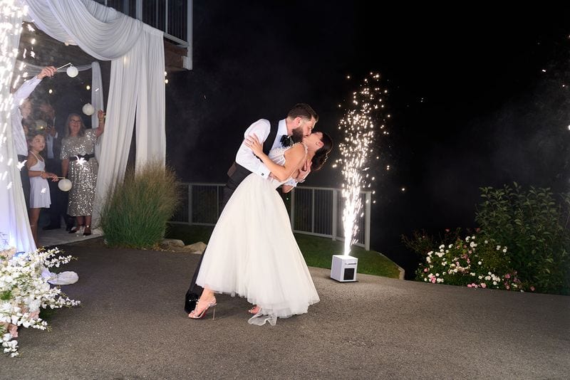 Noelle + Richie wedding — getaway