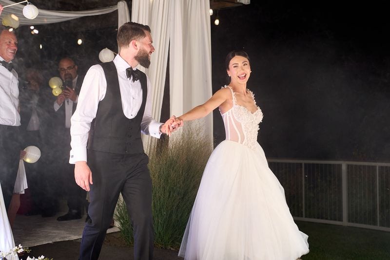 Noelle + Richie wedding — getaway