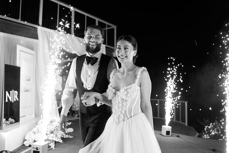 Noelle + Richie wedding — getaway