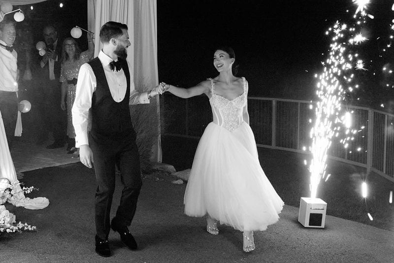 Noelle + Richie wedding — getaway