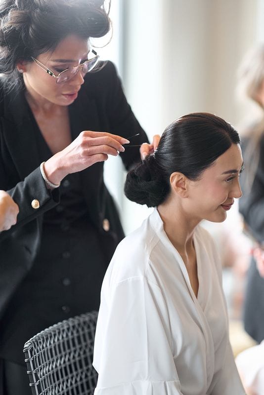 Noelle + Richie wedding — getting ready - girls
