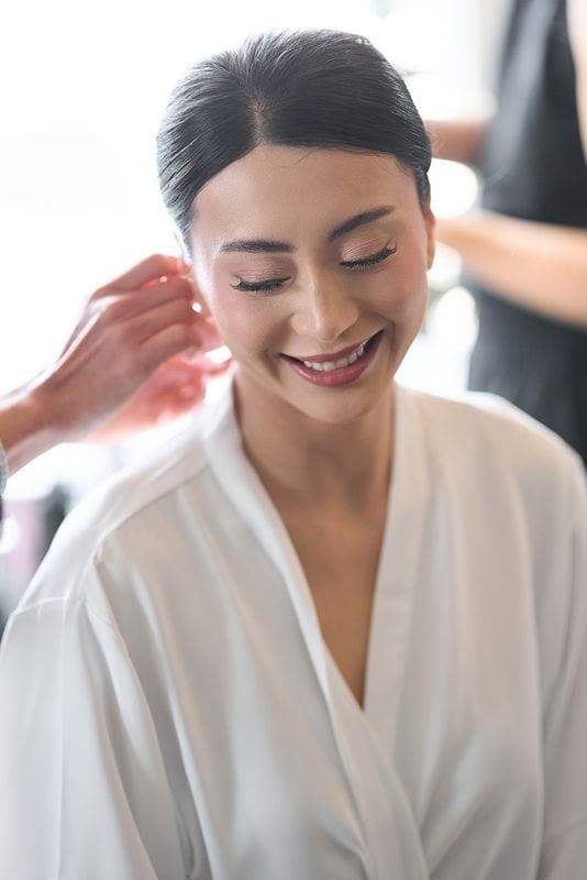 Noelle + Richie wedding — getting ready - girls
