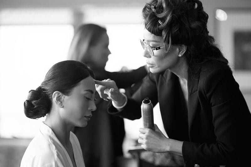 Noelle + Richie wedding — getting ready - girls
