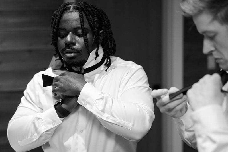Noelle + Richie wedding — getting ready - guys