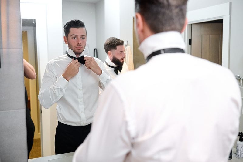 Noelle + Richie wedding — getting ready - guys