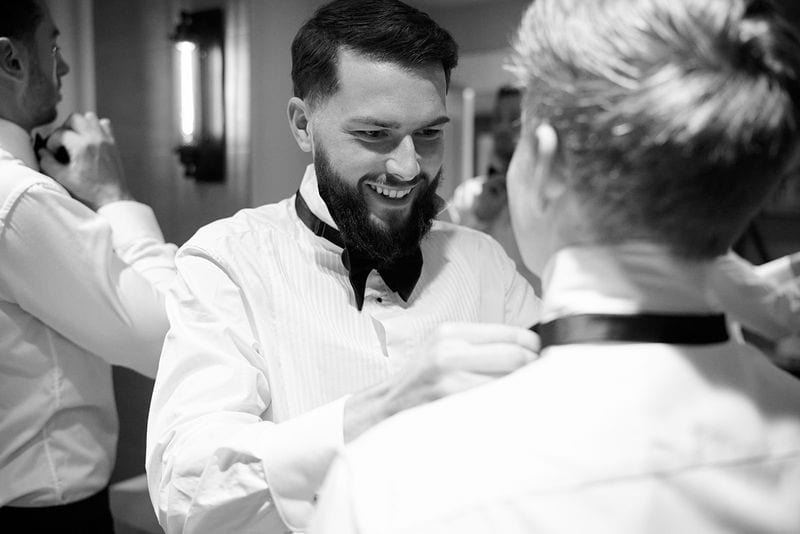 Noelle + Richie wedding — getting ready - guys