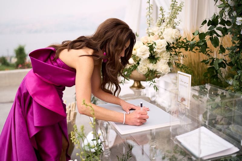 Noelle + Richie wedding — pre-ceremony