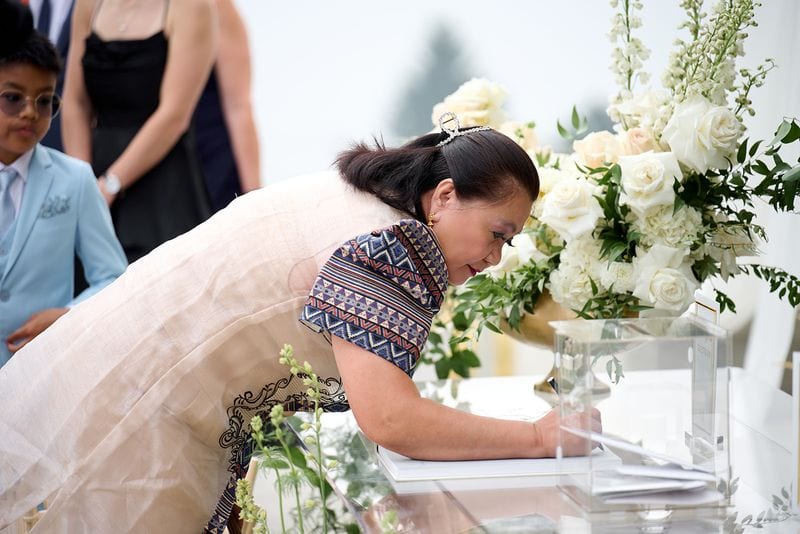 Noelle + Richie wedding — pre-ceremony