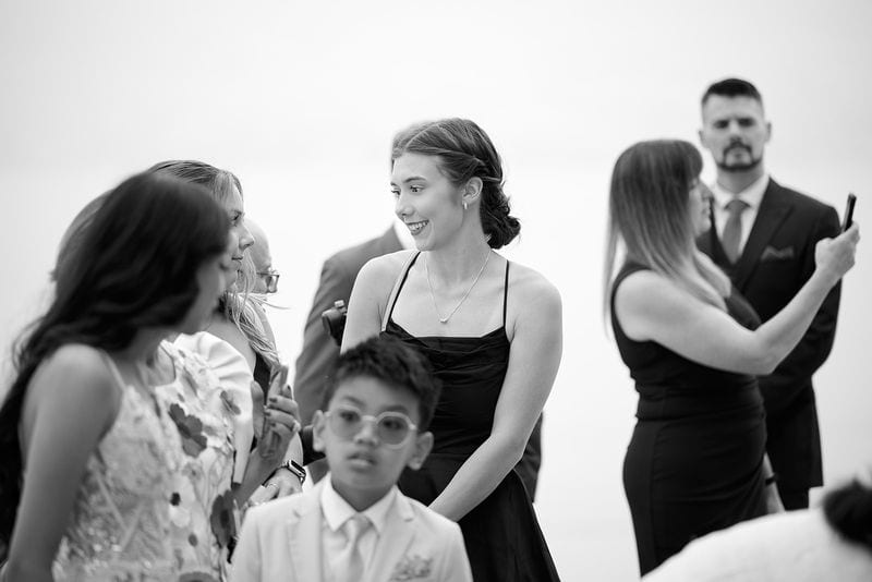 Noelle + Richie wedding — pre-ceremony