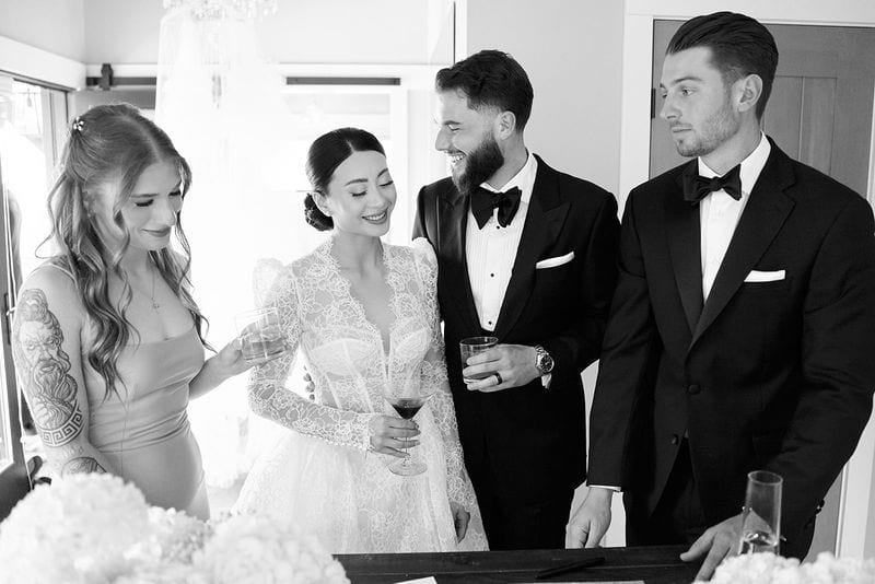 Noelle + Richie wedding — signing
