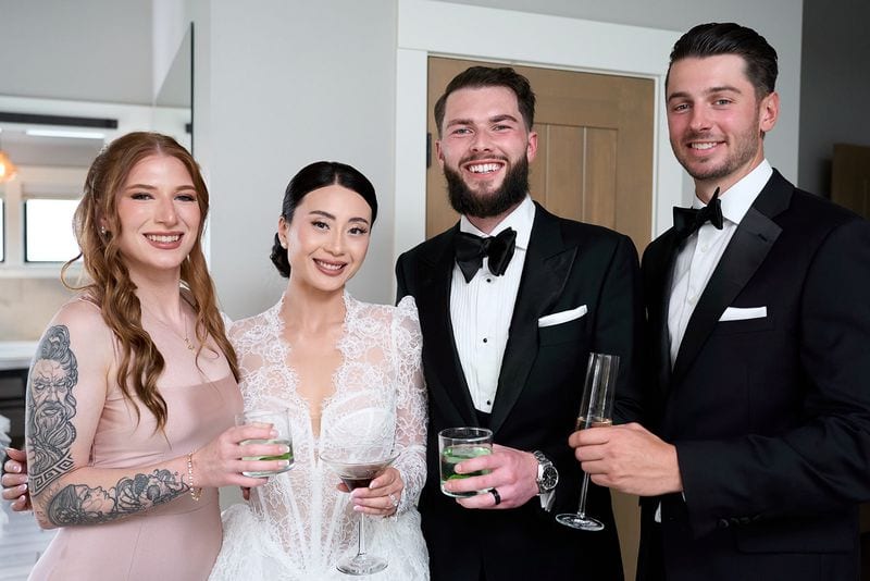 Noelle + Richie wedding — signing