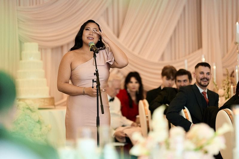 Noelle + Richie wedding — toasts