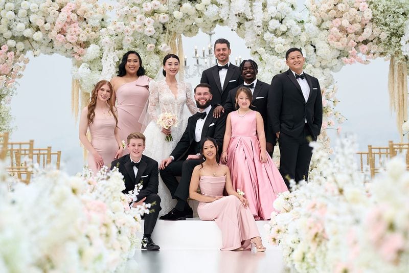 Noelle + Richie wedding — wedding party