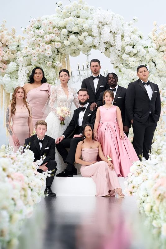 Noelle + Richie wedding — wedding party