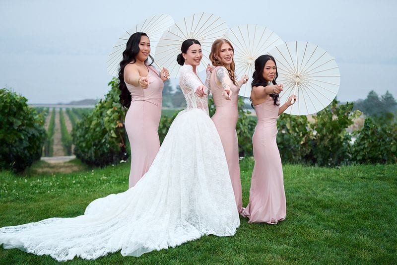 Noelle + Richie wedding — wedding party