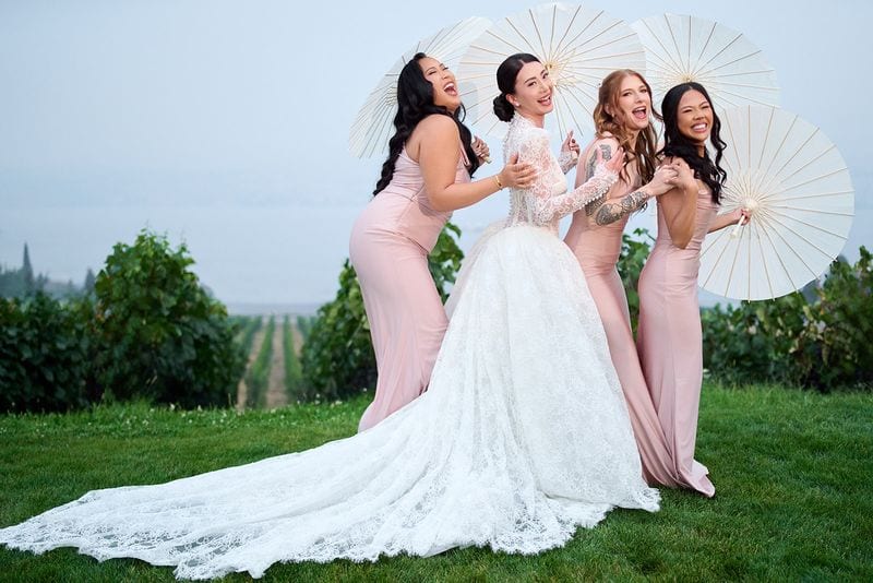 Noelle + Richie wedding — wedding party