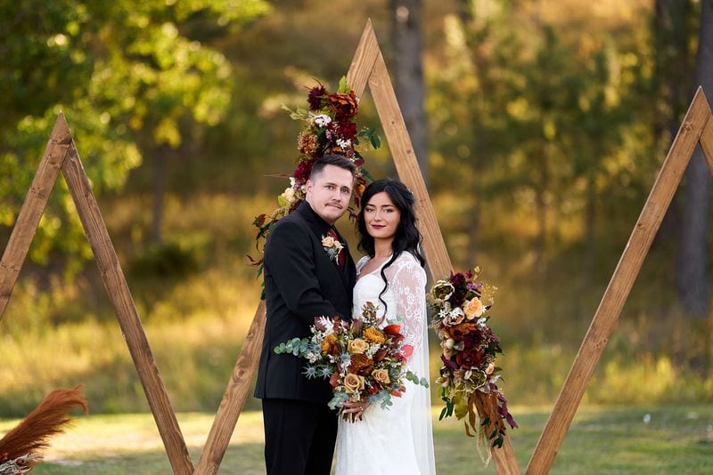Whitney + Devon wedding — bride + groom