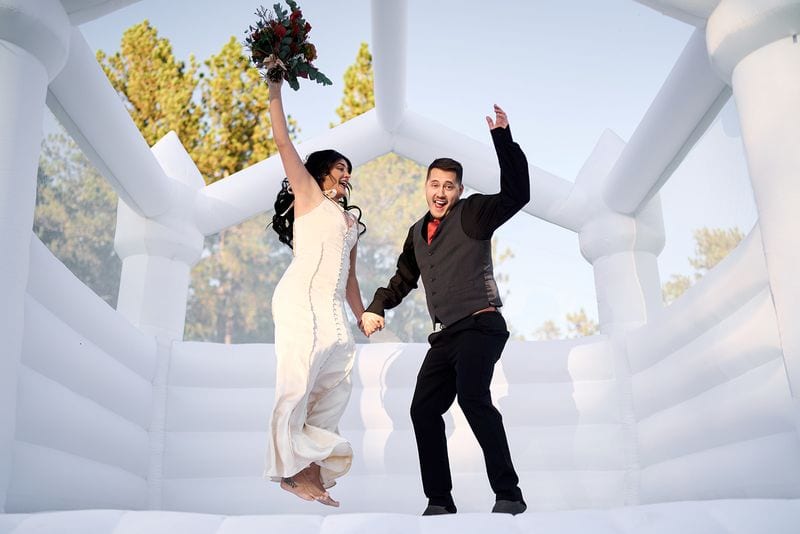 Whitney + Devon wedding — bride + groom - color