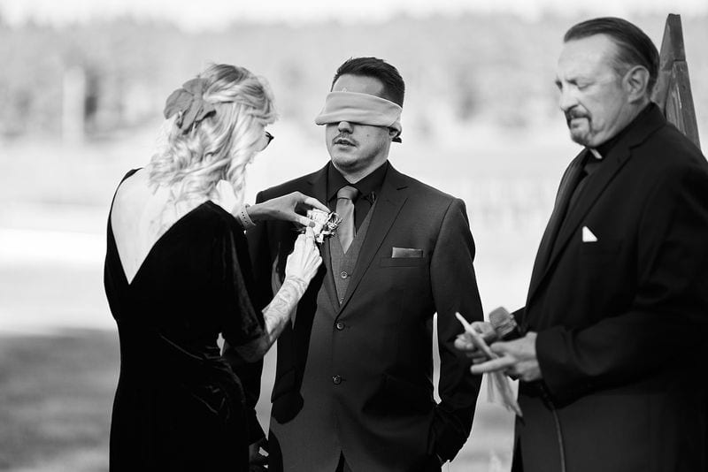 Whitney + Devon wedding — ceremony