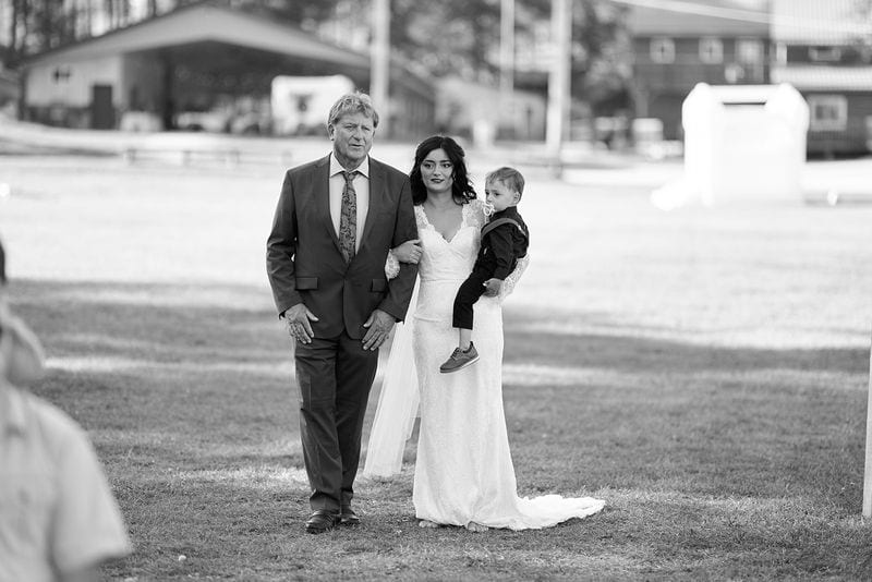 Whitney + Devon wedding — ceremony