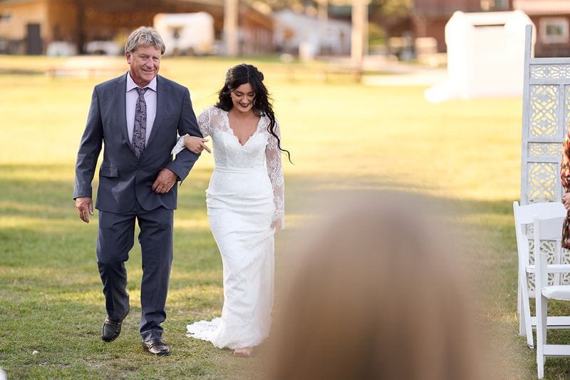 Whitney + Devon wedding — ceremony