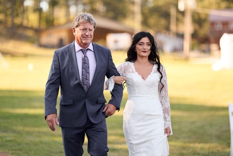 Whitney + Devon wedding — ceremony