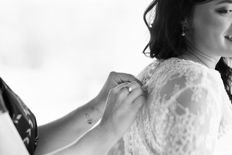 Whitney + Devon wedding — getting ready