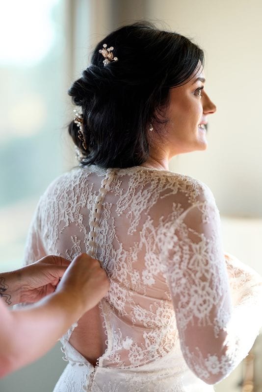 Whitney + Devon wedding — getting ready