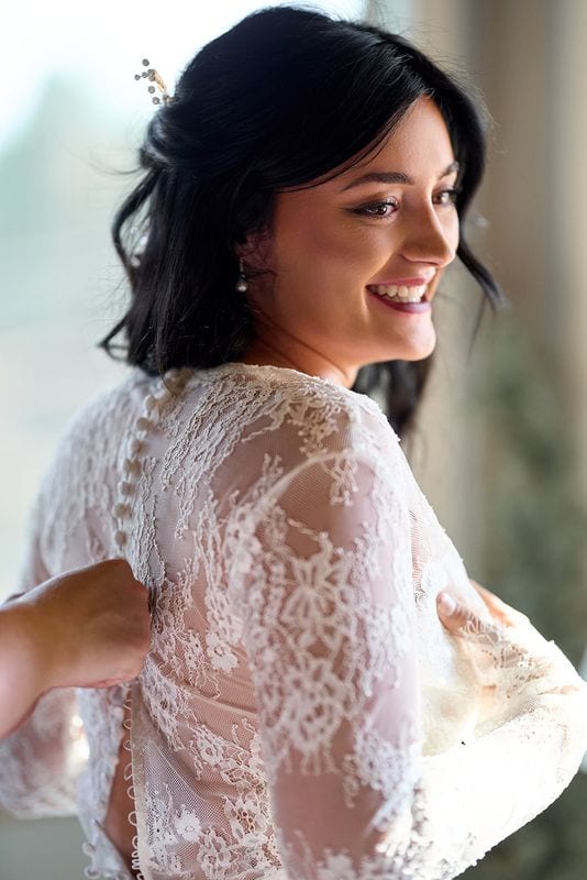 Whitney + Devon wedding — getting ready
