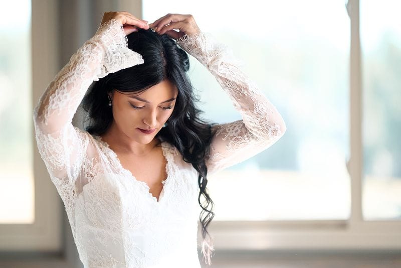 Whitney + Devon wedding — getting ready